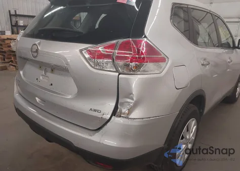 2015 Nissan Rogue S from USA, damaged, VIN KNMAT2MV8FP581471